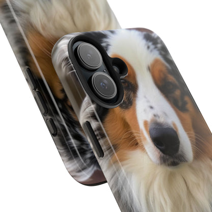 Aussie Farm Dog and Baby Chicks Phone Case