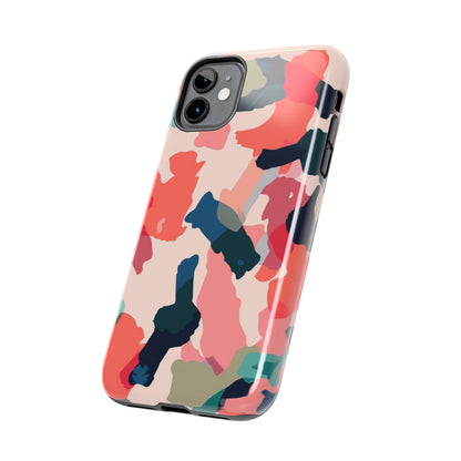 Modern Earthy Camo Abstract – iPhone Case