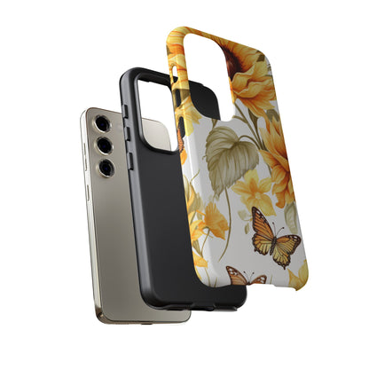 Sunflower & Butterfly Bliss - Samsung Galaxy  Series Case