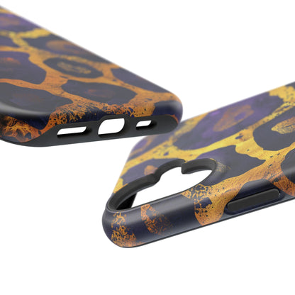 Regal Amethyst Leopard iPhone Case