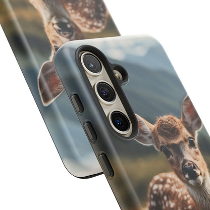 Gentle Fawn in Mountain Meadows Samsung Galaxy Case