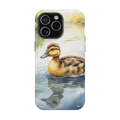 Graceful Duck Reflection – MagSafe iPhone Case