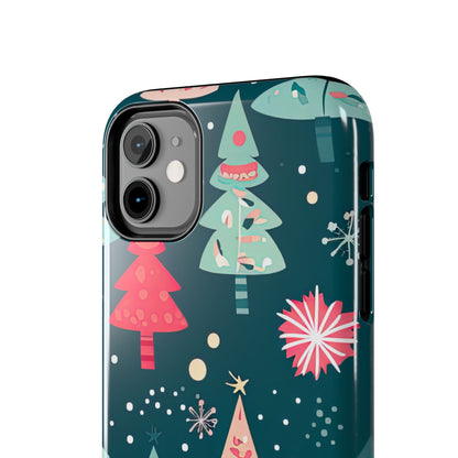 Whimsical Christmas Trees - iPhone Series Case