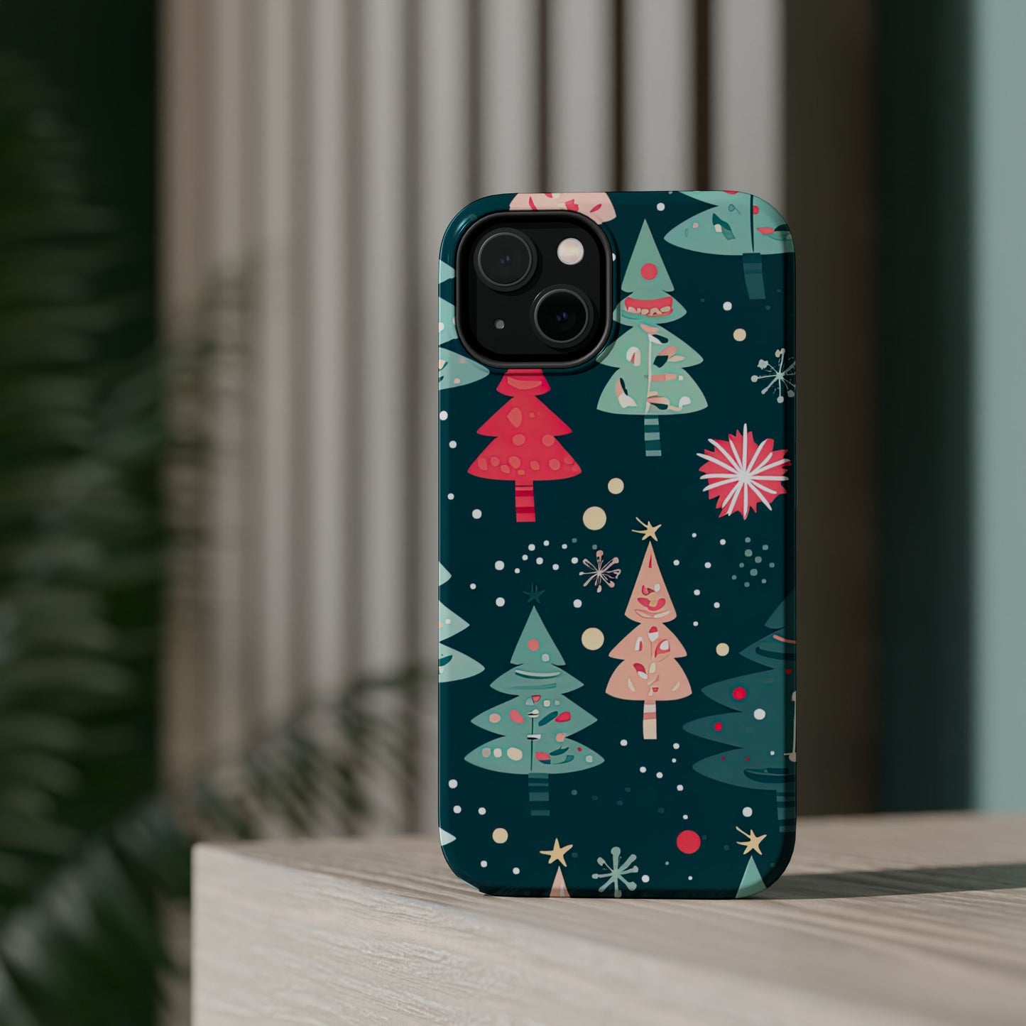 Whimsical Christmas Trees - MagSafe iPhone Series Case