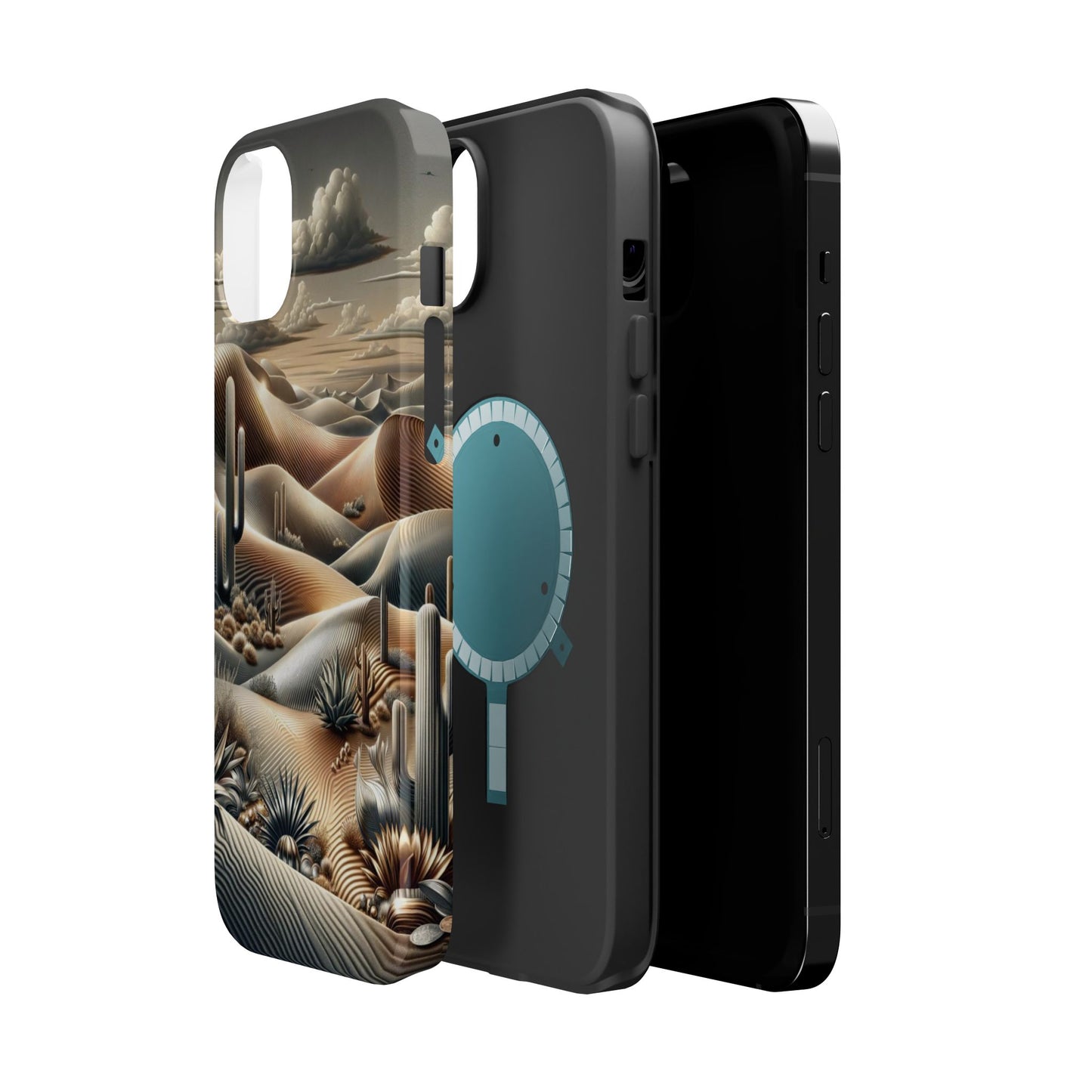 Heavy Metal Cactus iPhone Case