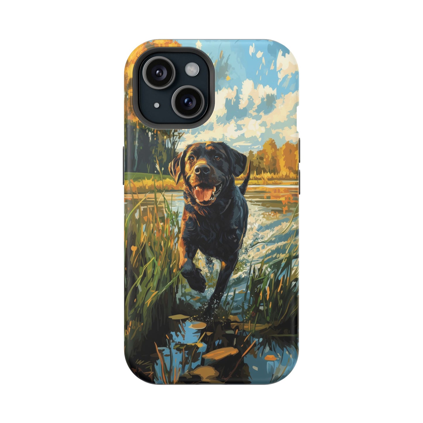 Golden Autumn Labrador - MagSafe iPhone Series Case