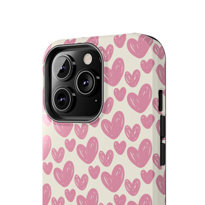 Heartfelt Pattern iPhone Case