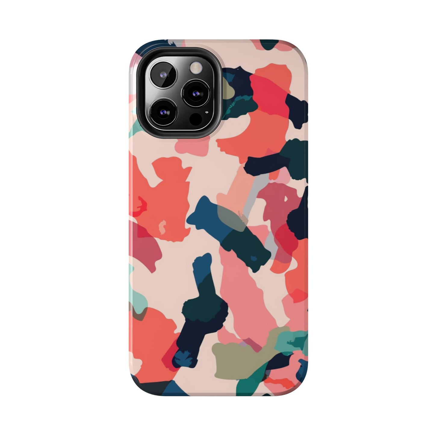 Modern Earthy Camo Abstract – iPhone Case