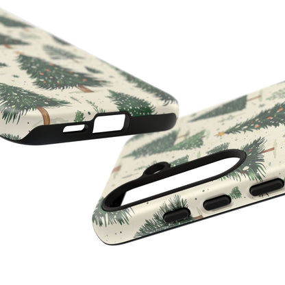 Festive Christmas Tree Forest Pattern – Samsung Galaxy Series Case