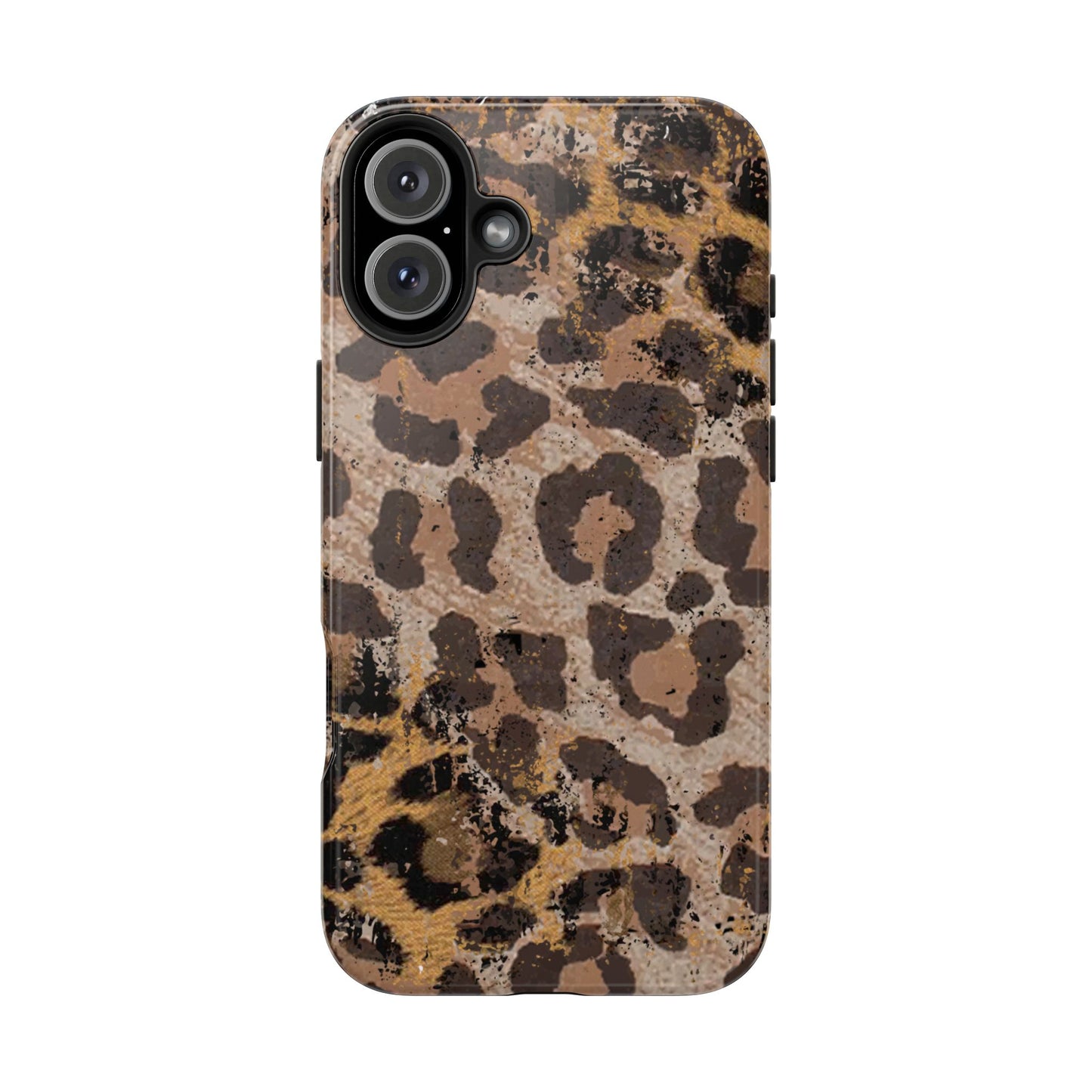 Vintage Distressed Leopard Print - iPhone Series Case