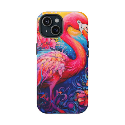 Flamingo Radiance – MagSafe iPhone Cases