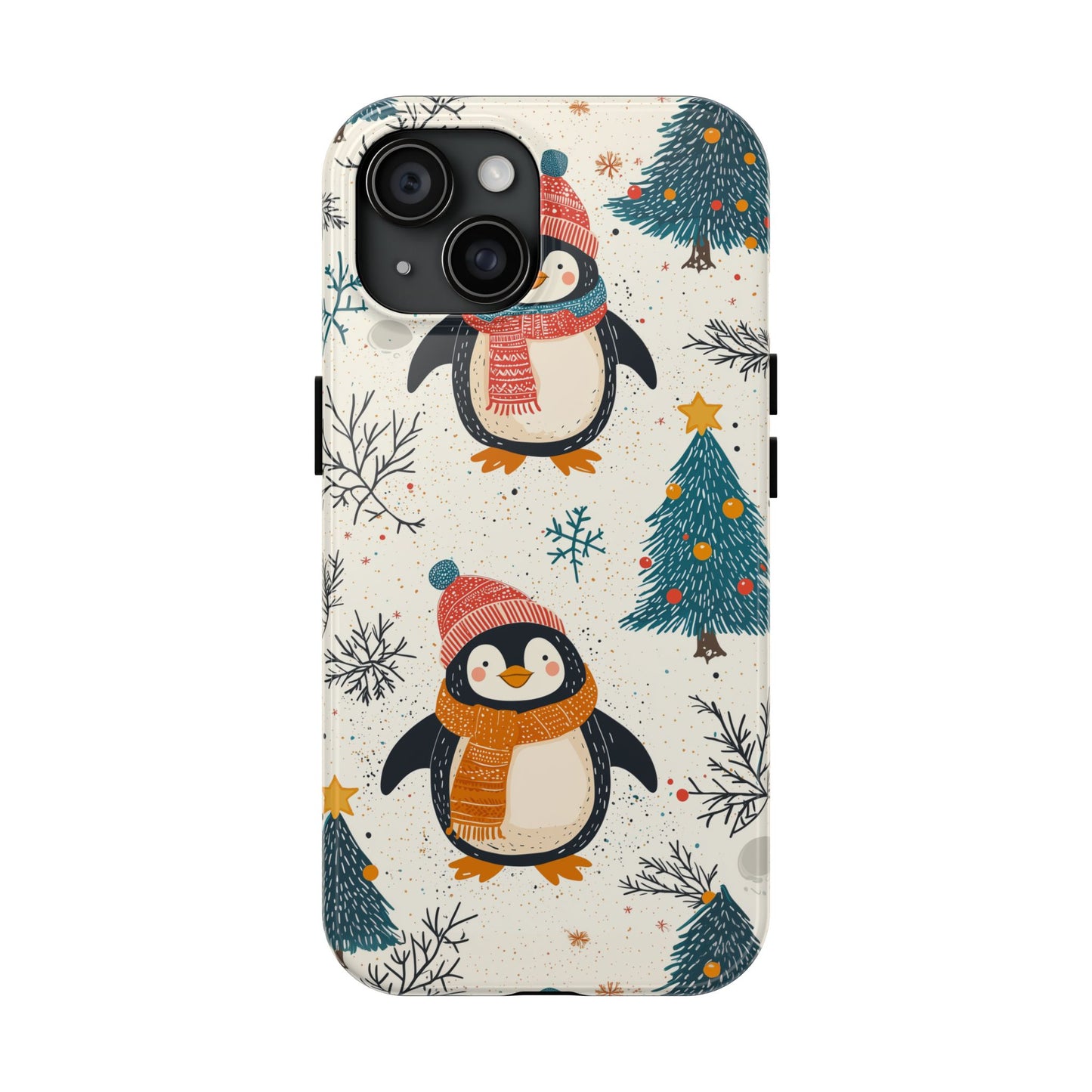 Penguin Wonderland – Snowy Christmas Cheer iPhone Case