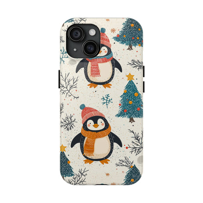 Penguin Wonderland – Snowy Christmas Cheer iPhone Case