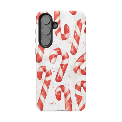 Festive Candy Cane Delight - Samsung Galaxy Series Case