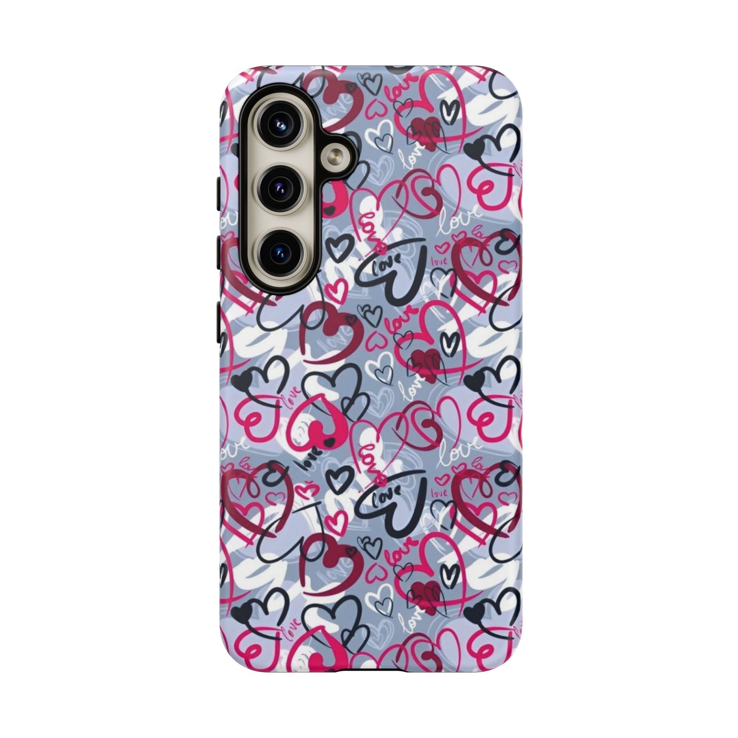 Graffiti Love Hearts Samsung Galaxy Case