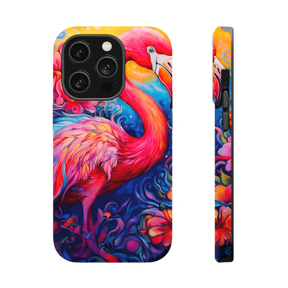 Flamingo Radiance – MagSafe iPhone Cases