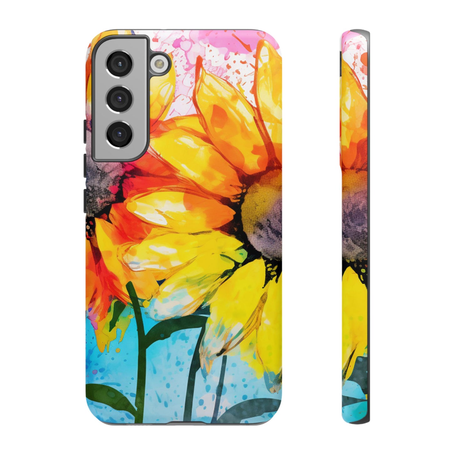 Bold Watercolor Sunflowers - Samsung Galaxy Series Case