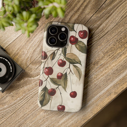 Cherry Delight MagSafe iPhone Case – Freshly Picked Style 🍒✨