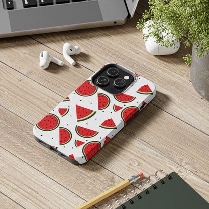 Sweet Watermelon iPhone Case – Fresh & Fun Fruit Pattern with Summer Vibes