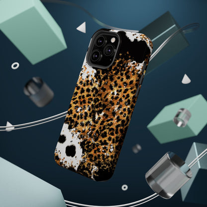 Bold Leopard Ink Splash - MagSafe iPhone Series Case