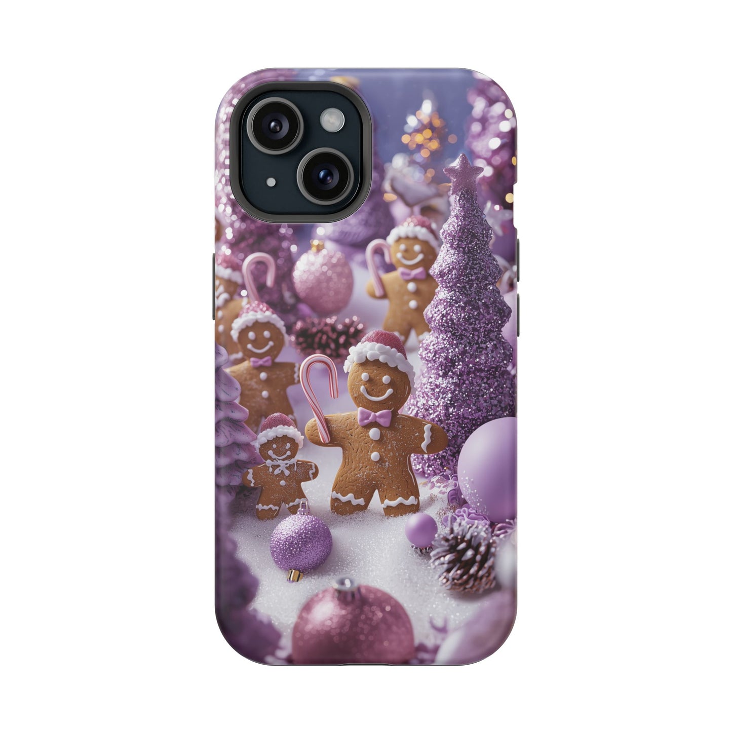 Pink Frosted Gingerbread Forest - MagSafe iPhone Series Case