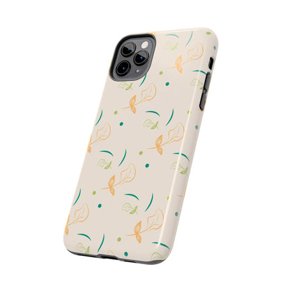 Soft Pastel Abstract Floral Tough iPhone Case – Playful Minimalist Design with Dual-Layer ProtectionPastel Abstract Floral Tough iPhone Case – Playful Minimalist Design with Dual-Layer Protection