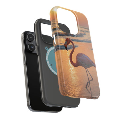 Island Beauty – Flamingo MagSafe iPhone Cases