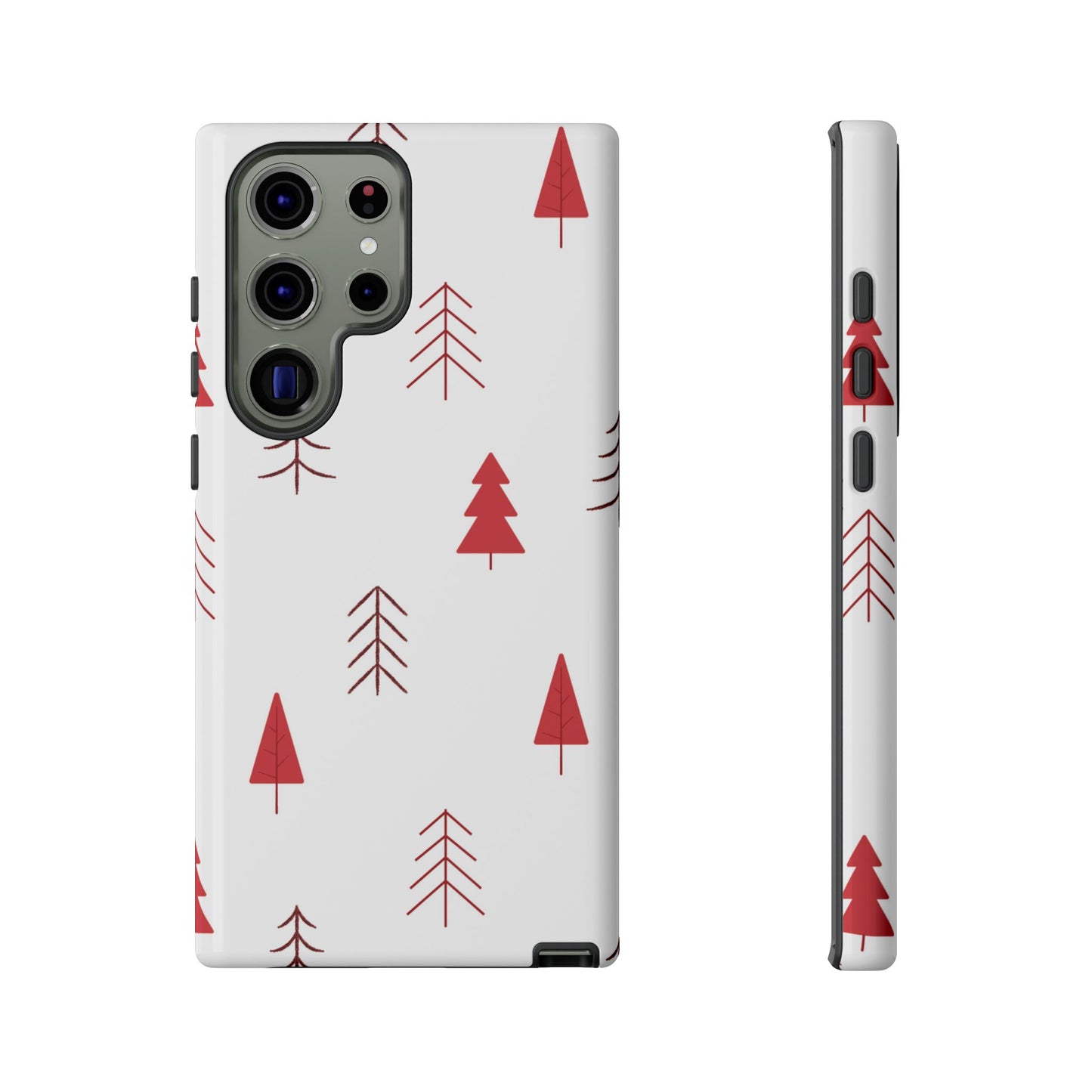 Scandi Red Pine Trees - Samsung Galaxy Series Case