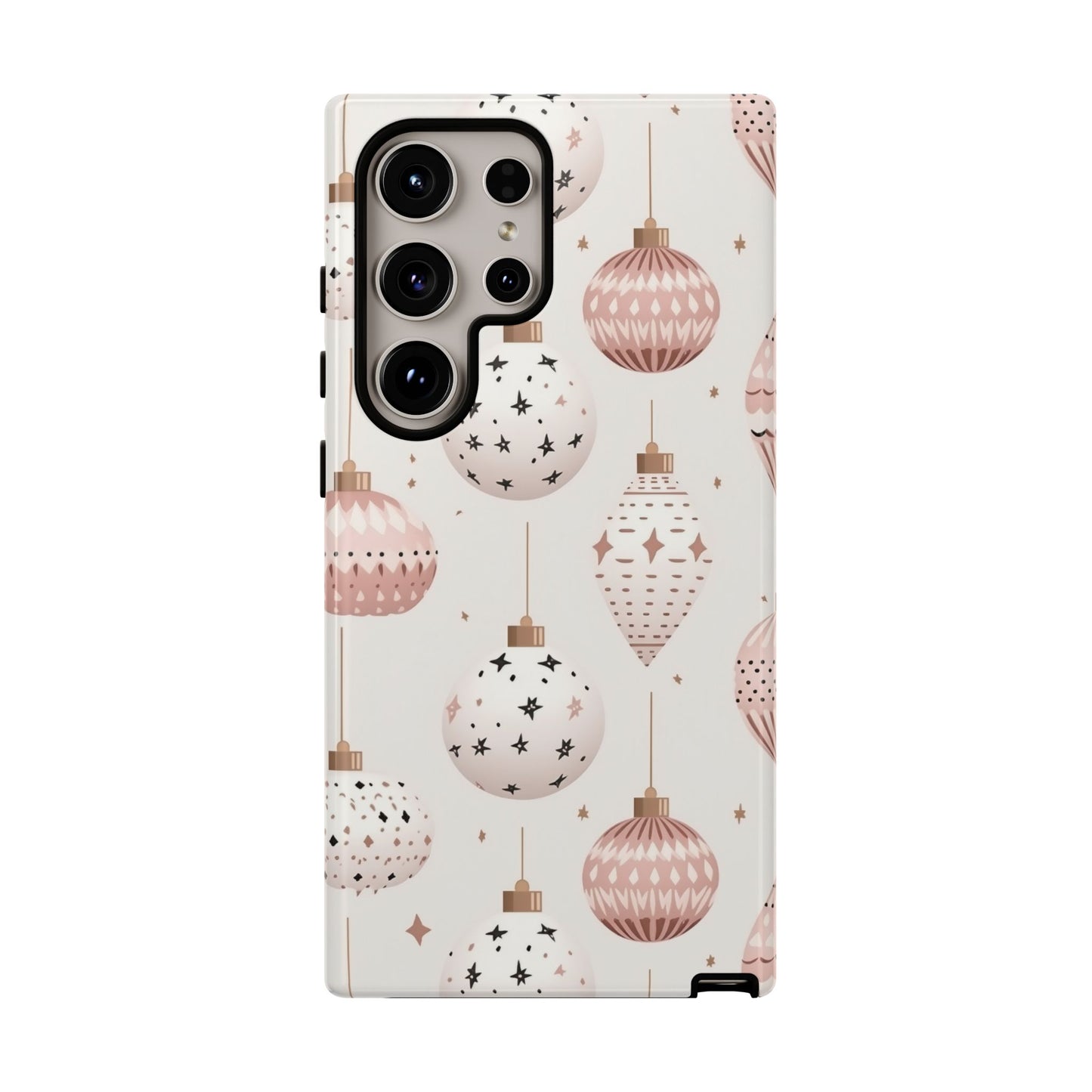 Blush Pink Holiday Ornaments - Samsung Galaxy Series Case