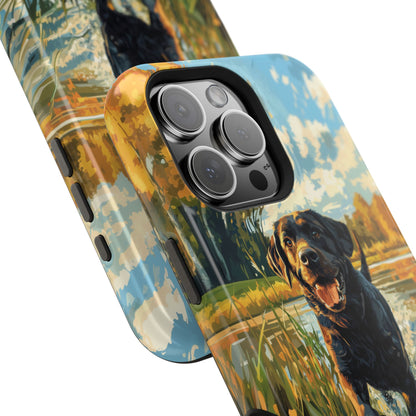 Golden Autumn Labrador - MagSafe iPhone Series Case