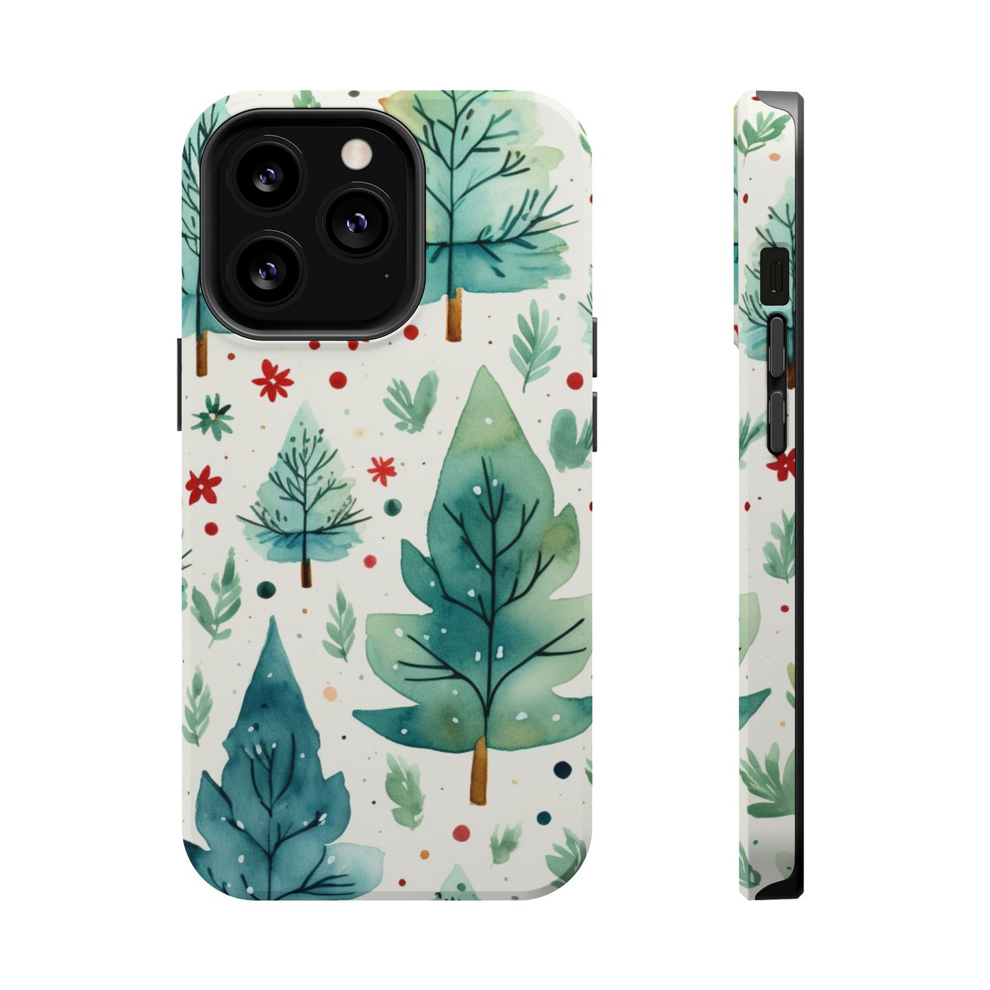 Watercolor Winter Forest - MagSafe iPhone Series Case