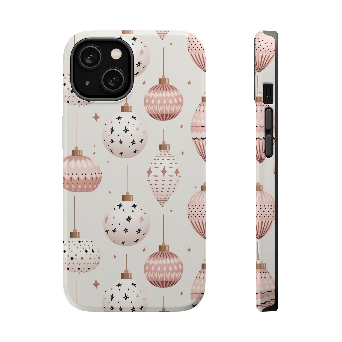 Blush Pink Holiday Ornaments - MagSafe iPhone Series Case