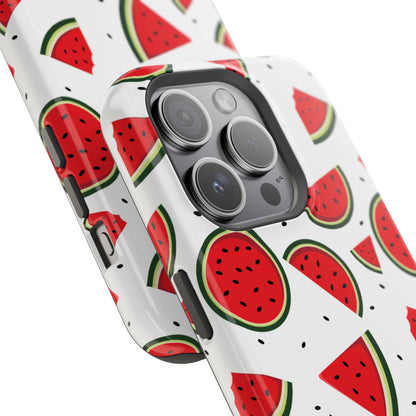 Sweet Watermelon MagSafe iPhone Case – Fresh & Fun Fruit Pattern with Summer Vibes