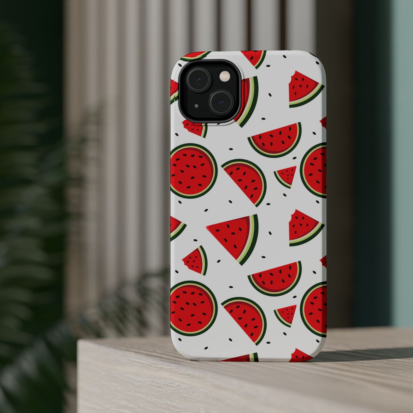 Sweet Watermelon MagSafe iPhone Case – Fresh & Fun Fruit Pattern with Summer Vibes