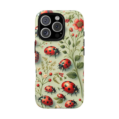 Ladybug Phone Case - Tough Dual Layer Protection - Perfect Gift For The Ladybug Lover In Your Life