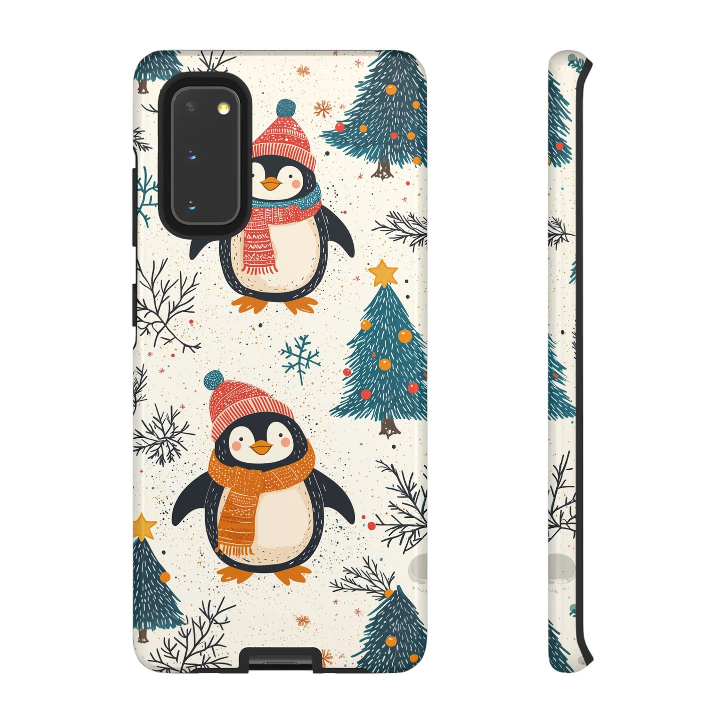 Penguin Wonderland – Snowy Christmas Cheer Samsung Galaxy Case