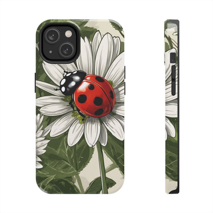 Ladybug & Daisy Garden Charm - iPhone Series Case