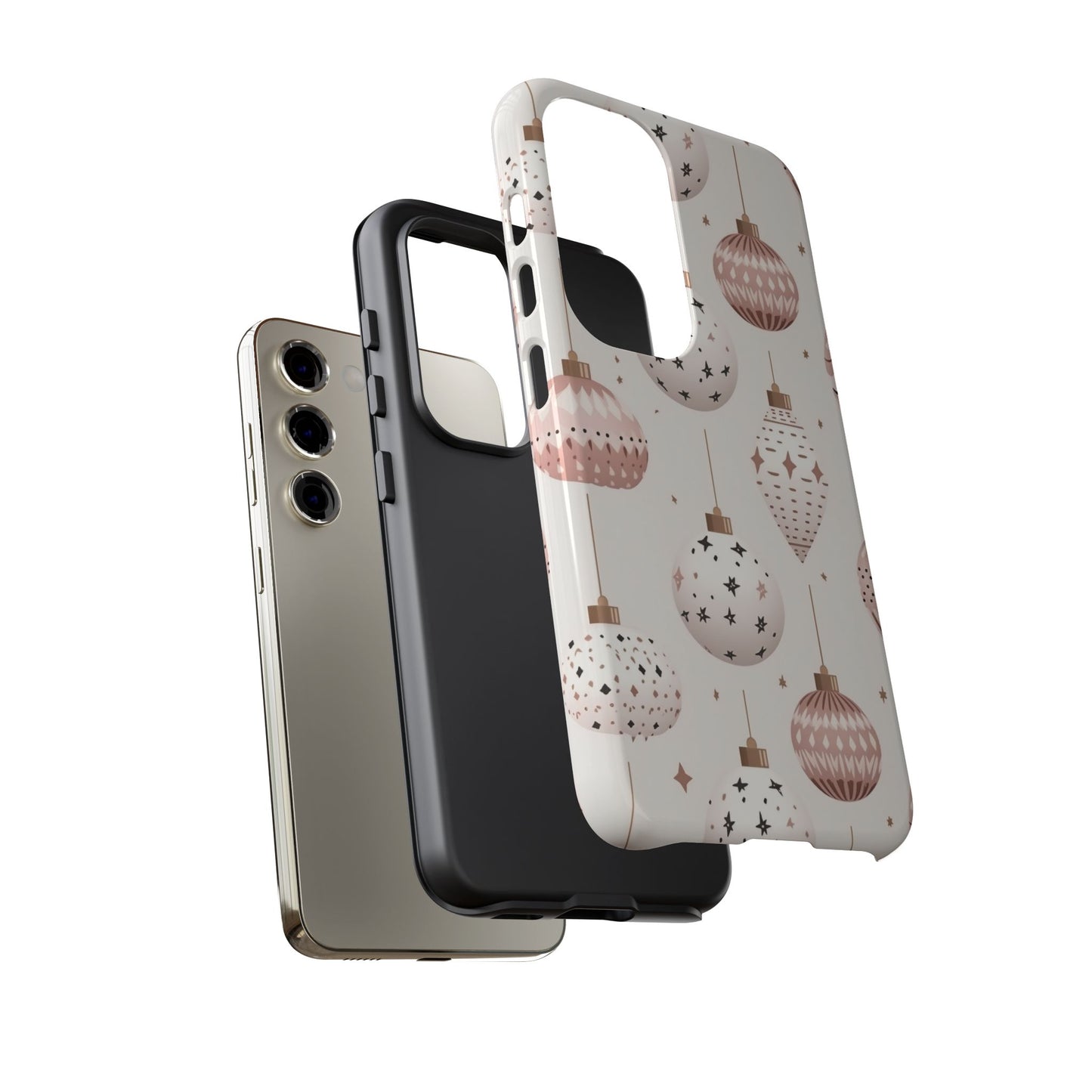 Blush Pink Holiday Ornaments - Samsung Galaxy Series Case