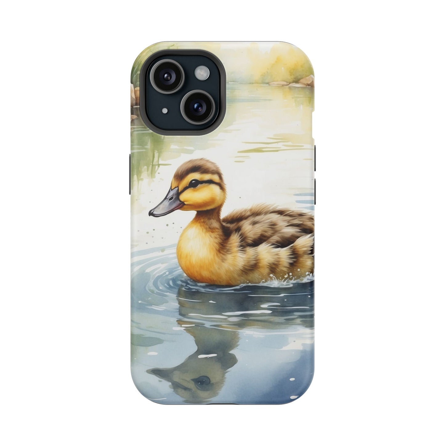 Graceful Duck Reflection – MagSafe iPhone Case