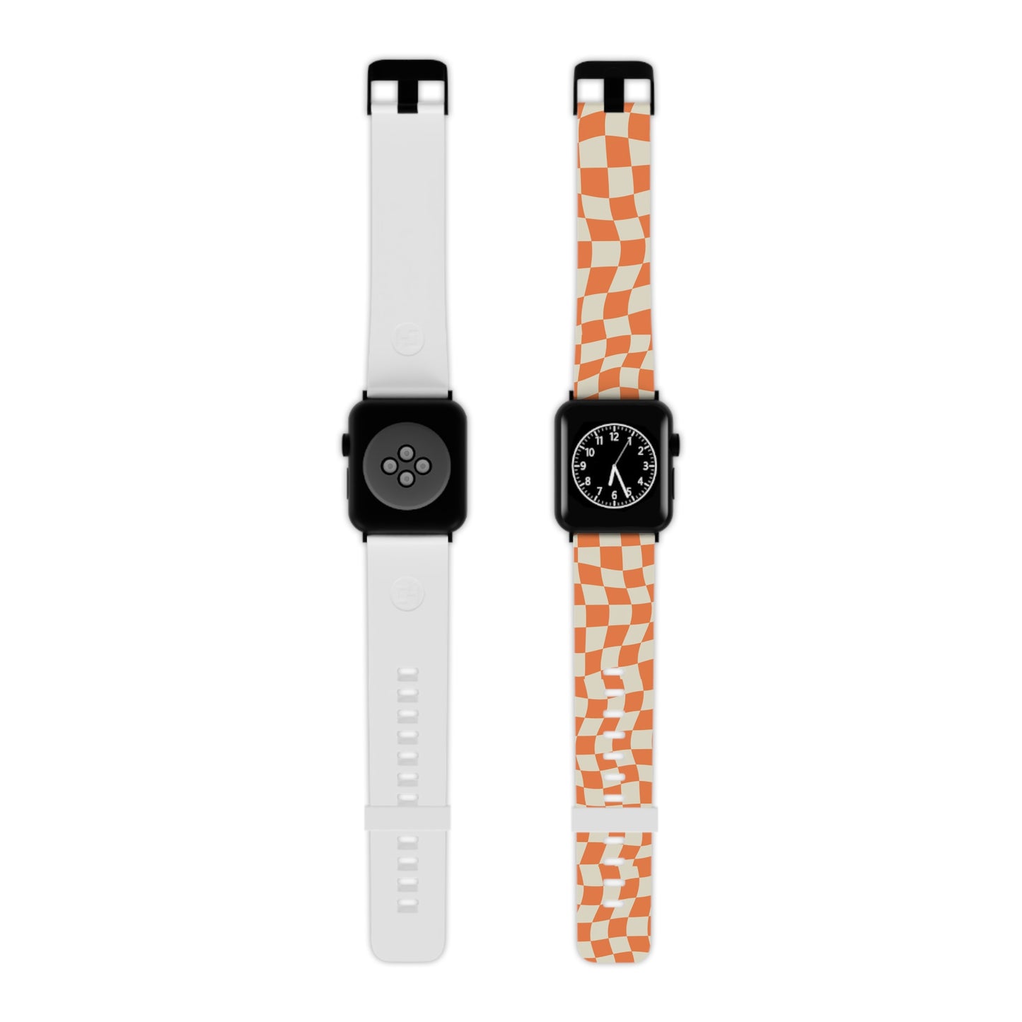 Wavy Retro Checkerboard Apple Watch Band