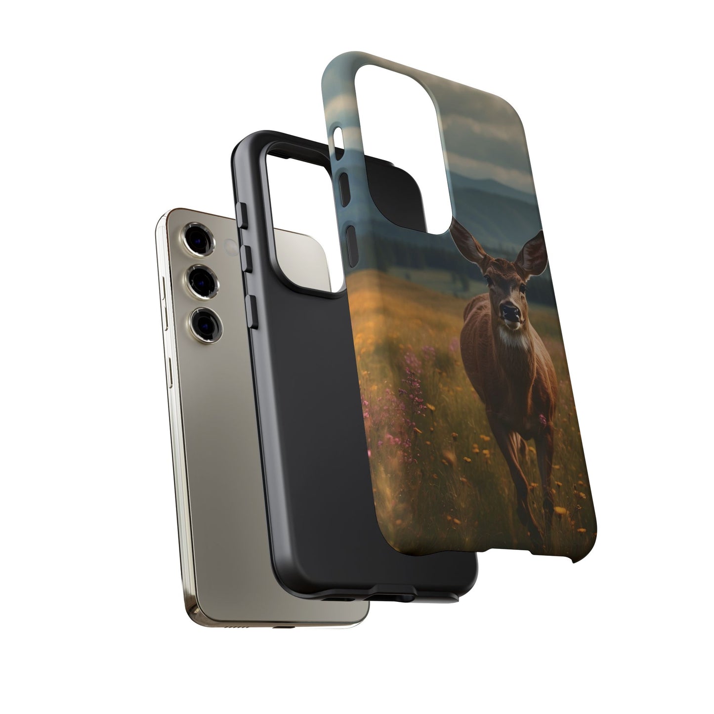 Rustic Meadow Deer – Samsung Galaxy Case