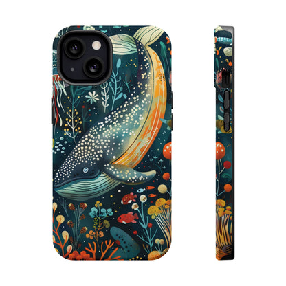 Oceanic Elegance Whale iPhone Case