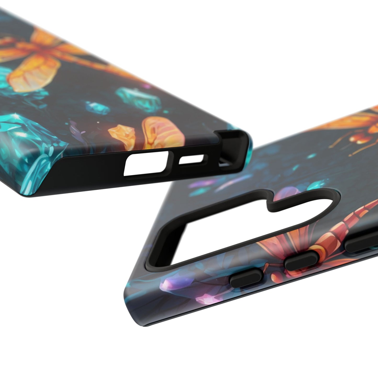 Mystical Dragonflies & Crystals – Samsung Galaxy Series Case