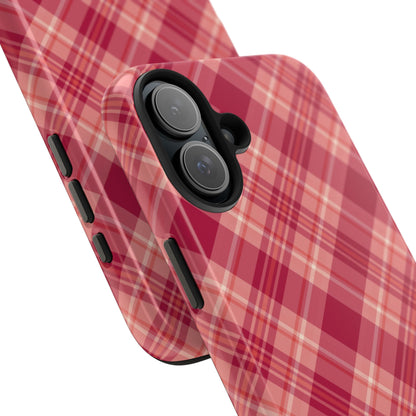 Rustic Red Plaid – iPhone Series Case