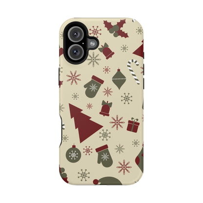 Vintage Holiday Cheer - MagSafe iPhone Series Case