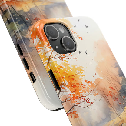 Autumn River Serenity – iPhone Case