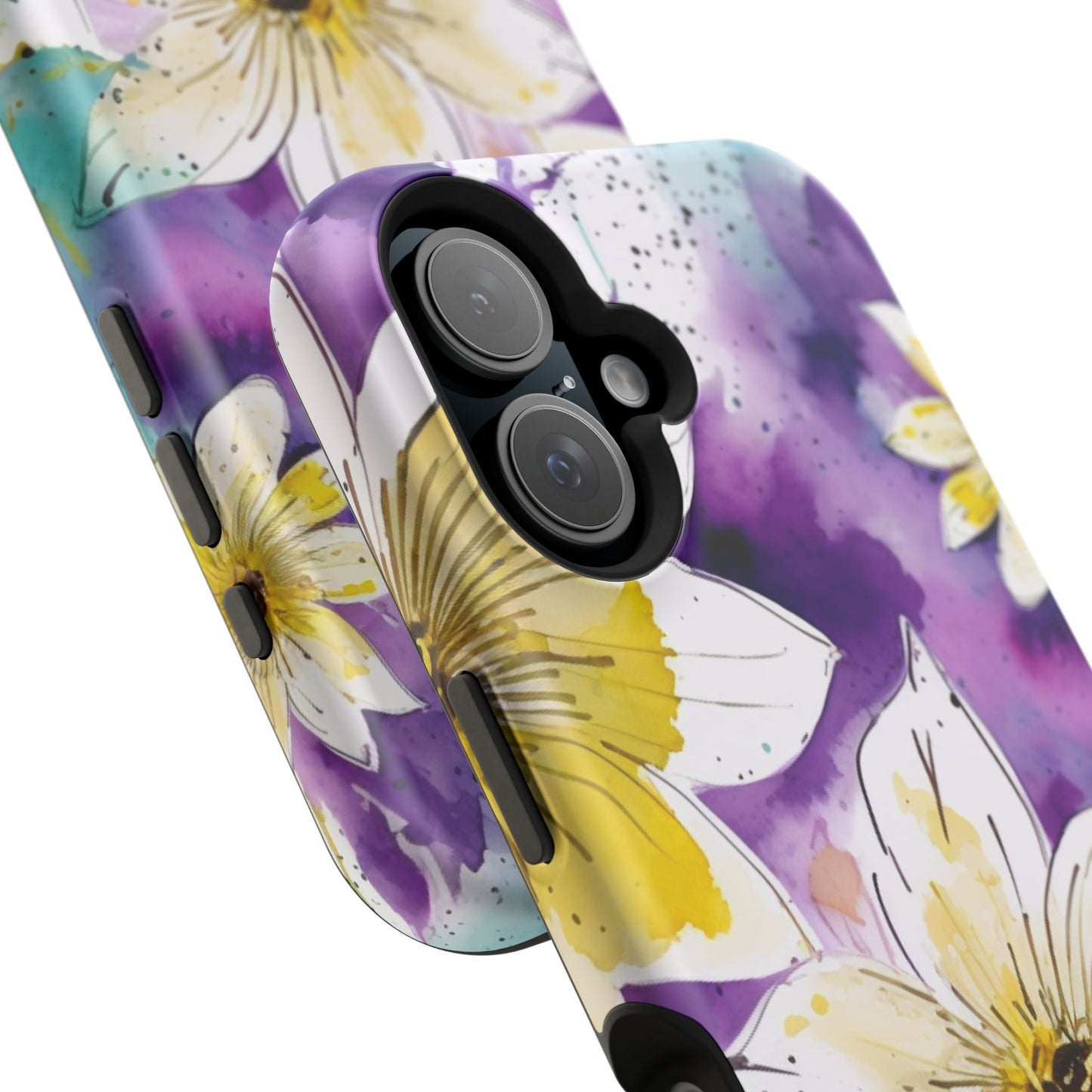 Abstract Floral Watercolor Splash - MagSafe iPhone Series Case