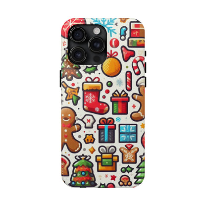 Festive Christmas Icons Pattern – iPhone Series Case