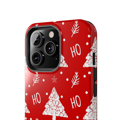 iPhone Case: Ho Ho Ho – Christmas Tree Wonderland