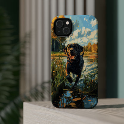 Golden Autumn Labrador - MagSafe iPhone Series Case